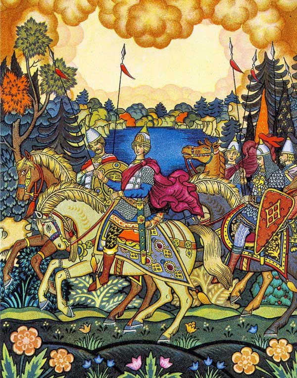 Иллюстрация худ. Б.В. Зворыкина, 1925